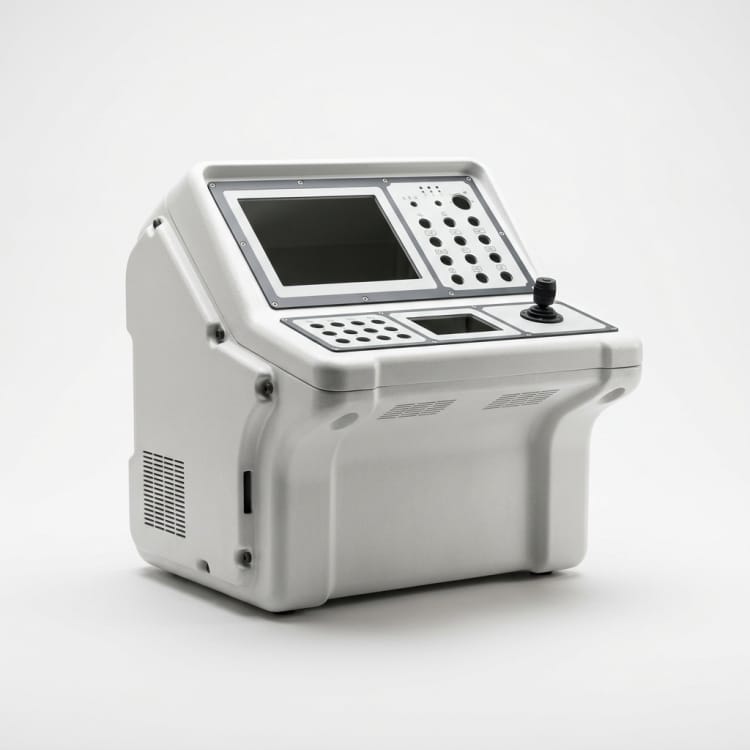 Habillage de console de commande en PRV