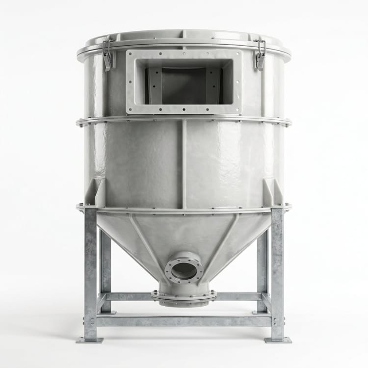 Caisson de dépoussiéreur en PRV