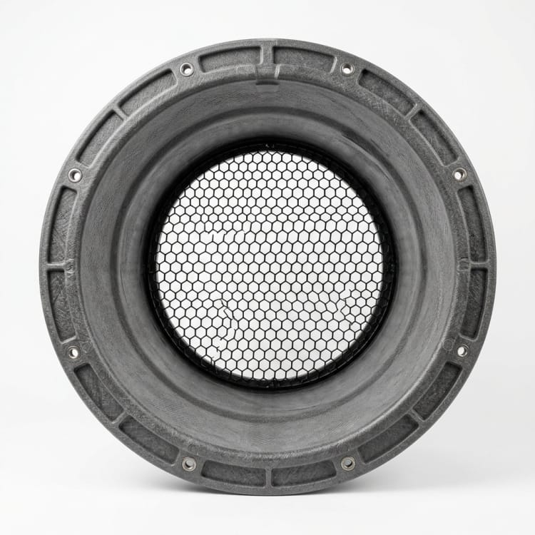 Capot de ventilateur industriel en PRV