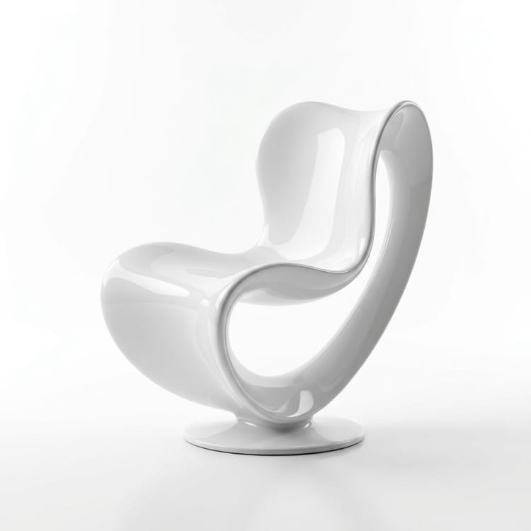 Assise sculpturale en PRV pour espace public
