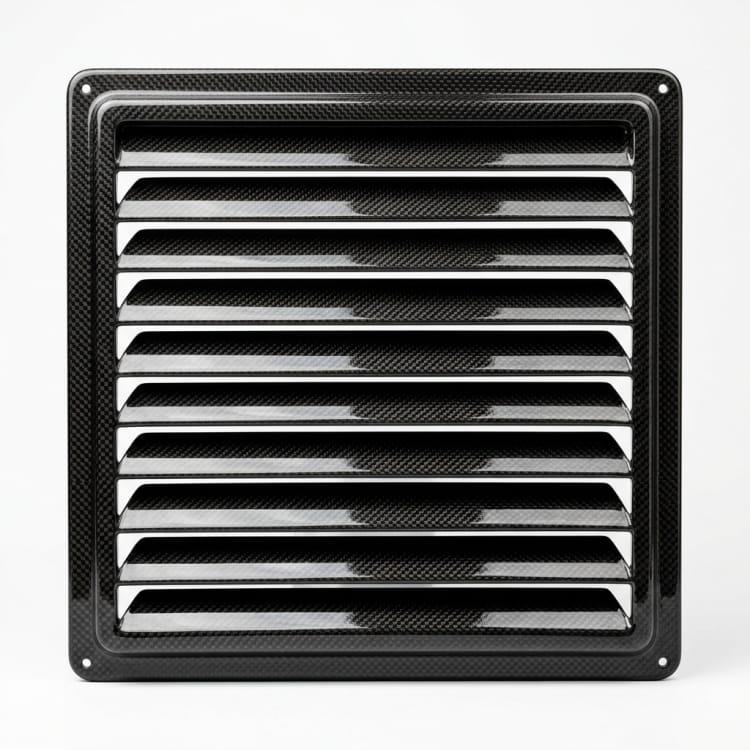 Panneau de persiennes décoratives en PRV