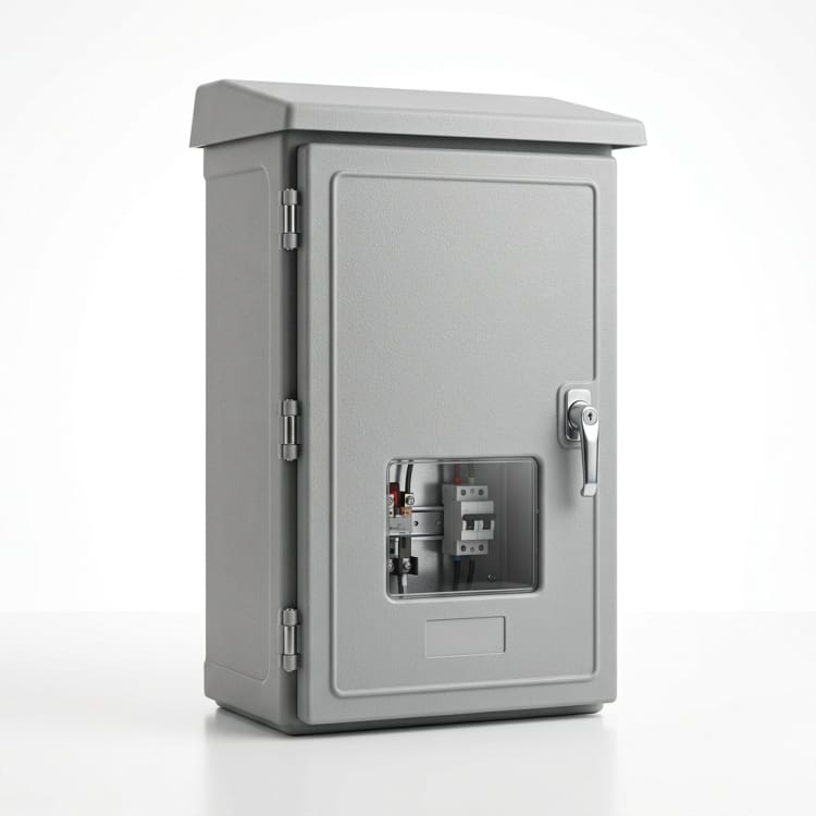Habillage d’armoire de comptage en PRV