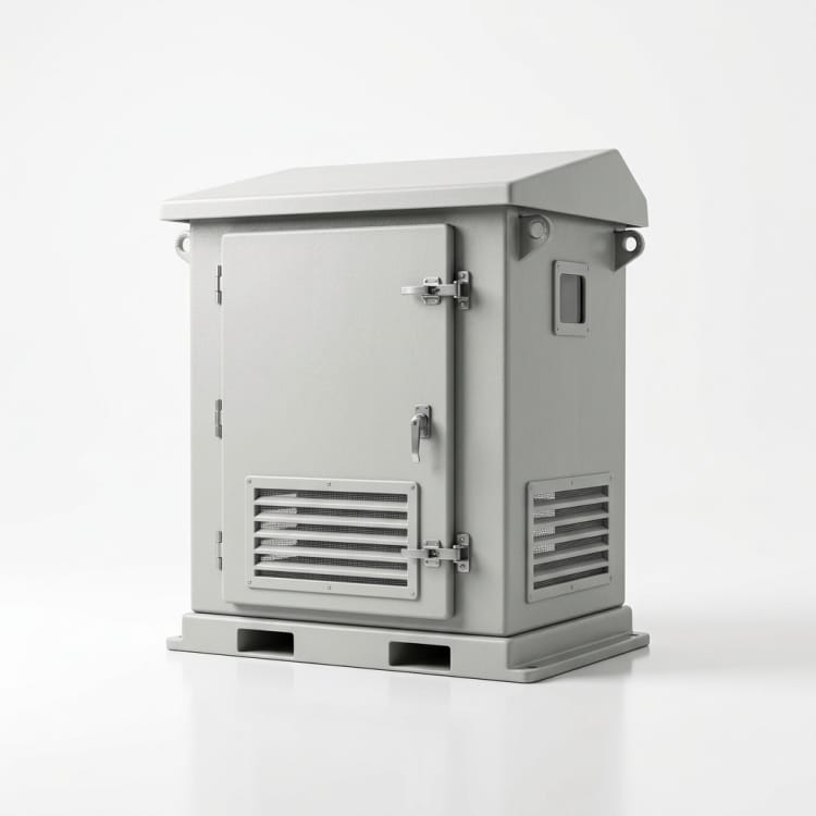 Boîtier de transformateur en PRV