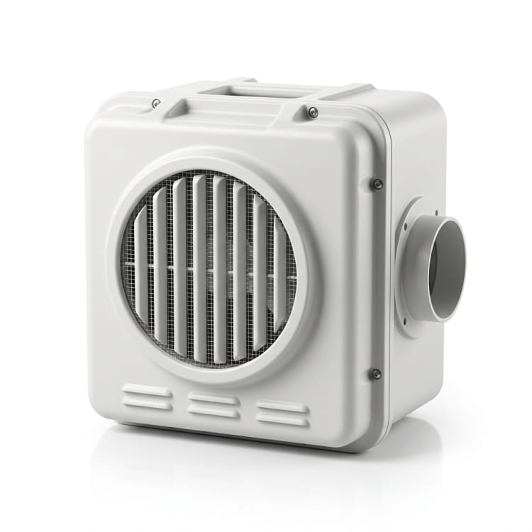 Habillage extérieur de ventilateur médical en PRV